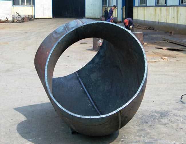 ANSI B16.9 Sch40 A234 Wpb Butt Kaynak Boru Bağlantı Karbon Çelik Dirsek