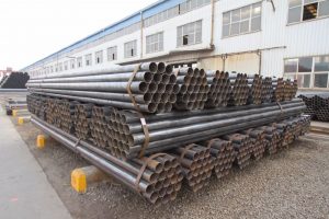 ASTM A53 de 4 pulgadas Negro Pintado REG Ms de tubos de acero