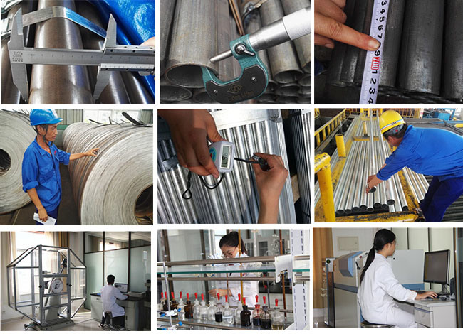 Made in China Youfa Merek Hot mencelupkan Galvanized Steel Pipe